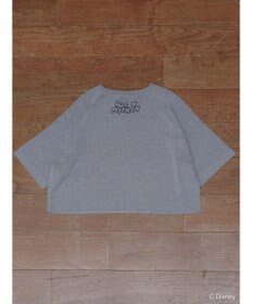 Green Parks ミッキーフレンド／五分袖ジャガードプルオーバー