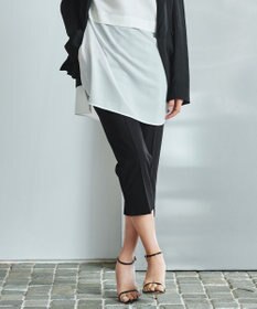 ICB 【洗える】トリアセドライストレッチ クロップドパンツ