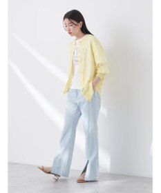 earth music&ecology シアーニットカーディガン