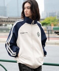WEGO 【ユニセックス着用ITEM】フェイクスウェードトラックジャケット