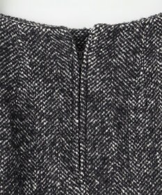 #Newans 【セットアップ可能】裏地キュロットツイードスカート