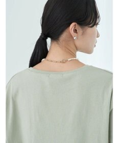 earth music&ecology ドッキングギャザープルオーバー