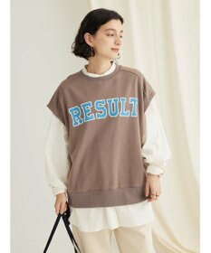 CRAFT STANDARD BOUTIQUE ミニ裏毛　パウダー加工　２ｗａｙクラックＰＴベスト