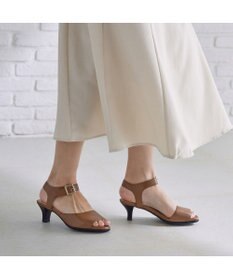 ASICS WALKING ペダラ ヒールサンダル 2E 5.0cmヒール