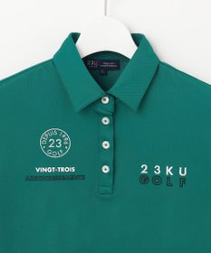23区GOLF 【WOMEN】ベアカノコ 半袖ポロシャツ
