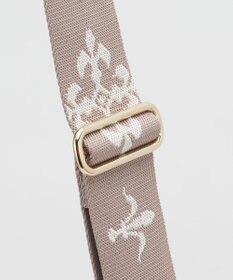 russet エンボスモノグラム2WAYショルダーバッグ(CE-1692)