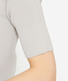 uncrave 【ご好評につき追加生産】ドライタッチ ニット オフショル トップス（uncrave WHITE）