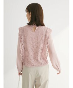 Green Parks ・Ｐｅｔｉｔ　Ｆｌｅｕｒ　イロイロレースブラウス