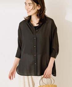 AMERICAN HOLIC シアーボイルレギュラー7分袖シャツ