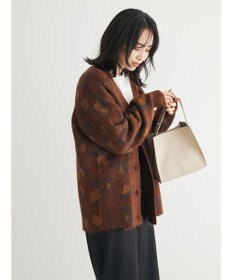 Green Parks 柄アソートニットカーディガン