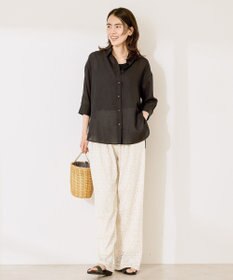 AMERICAN HOLIC シアーボイルレギュラー7分袖シャツ