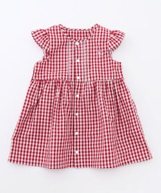 組曲 KIDS 【80-100㎝】ギンガム セットアップ