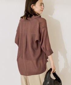 AMERICAN HOLIC シアーボイルレギュラー7分袖シャツ