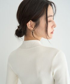 YECCA VECCA ハイネックリブニット