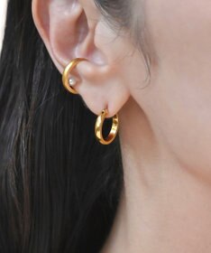 susui 【pearl doughnut】イヤカフ (YGMAT)