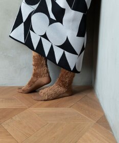 TRICOTE フェイクファーソックス