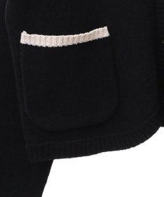 CRAFT STANDARD BOUTIQUE キナリノコラボ/洗える配色モールニットカーディガン/24AW