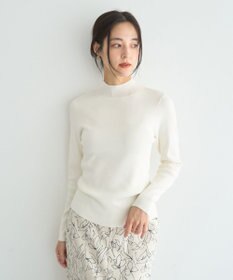 YECCA VECCA ハイネックリブニット