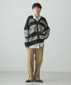 AMERICAN HOLIC ノルディック柄Ｖネックニットカーディガン