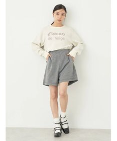 earth music&ecology ショートパンツ（千鳥柄）