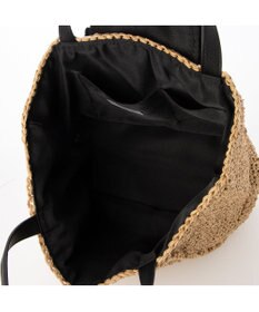 UNBILLION カシュカシュ cachecache / フリルフラップスクエアトート カゴバッグ