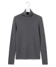 23区 S 【滝沢眞規子さん着用/WEB限定カラーあり】ウーステッドウール リブタートル ニット