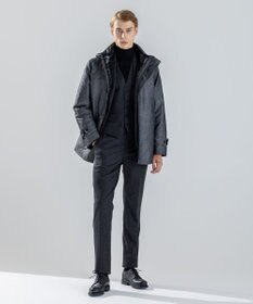 JOSEPH HOMME 新素材【4WAY】ライトラスターシャンブレー　ダウンコート