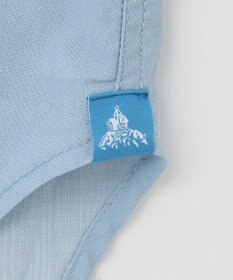 SHARE PARK MENS 【UVカット・撥水・ストレッチ】イージーデニムレギュラーカラーシャツ