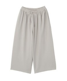 Green Parks イージーケアワイドガウチョパンツ