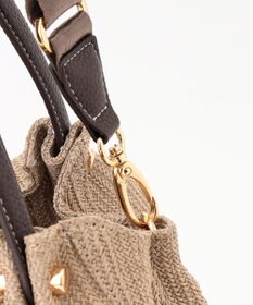 LA BAGAGERIE かごバッグ風 2wayサマートート