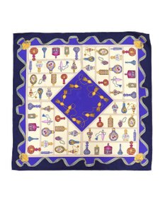 Marca 【伝統横濱スカーフ】香水瓶   大判 シルクツイル スカーフ