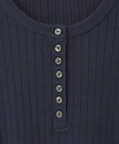 AMERICAN HOLIC バイパチリブヘンリーニットワンピース