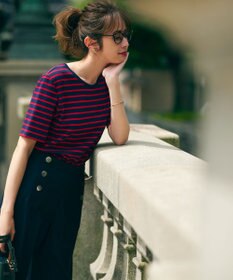 23区 【洗える】Armor-lux スムース 半袖 カットソー