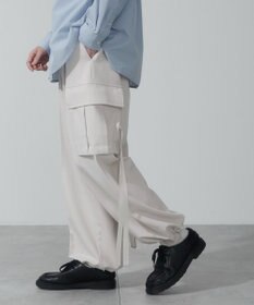 WEGO 【ウエストゴム】スーパーバギーカーゴスラックス