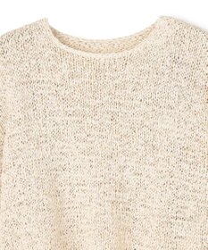 UNFILO L テープヤーンニット プルオーバー