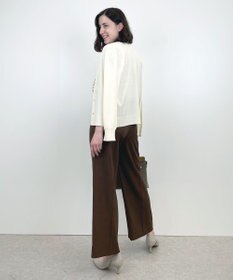 自由区 【WEB限定】ニットカーディガン×ブラウス セット