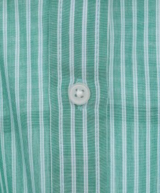 Green Parks 綿麻混レギュラーカラーＢＩＧシルエットシャツ