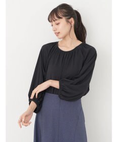 earth music&ecology パフスリーブカットソー