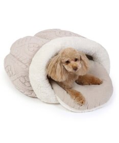 PET PARADISE ペットパラダイス ドーム寝袋 遠赤外線 《アラン柄》