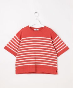 J.PRESS LADIES COTTON ACETATE DRY ニット Tシャツ