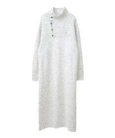 CRAFT STANDARD BOUTIQUE 洗える/ハイネックネップニットワンピース