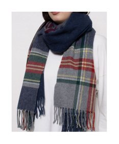 UNBILLION カシュネ cache nez / イタリアウールチェックストール