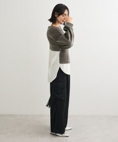 Green Parks カットコーデュロイドッキングプルオーバー