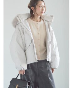 Te chichi 【宮本茉由着用】フードショートダウンジャケット