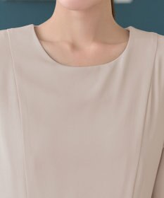 Tiaclasse L 【セレモニー・新色追加】リボンベルトフレアワンピース