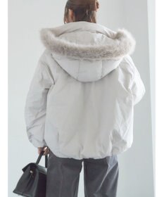 Te chichi 【宮本茉由着用】フードショートダウンジャケット