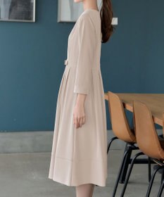 Tiaclasse L 【セレモニー・新色追加】リボンベルトフレアワンピース