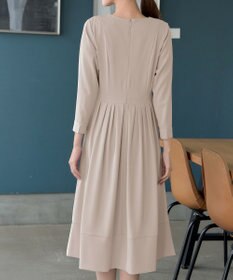 Tiaclasse L 【セレモニー・新色追加】リボンベルトフレアワンピース