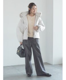 Te chichi 【宮本茉由着用】フードショートダウンジャケット