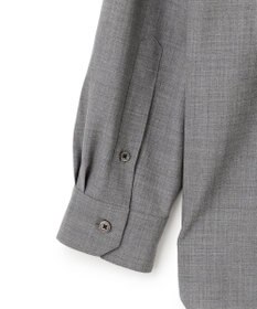 JOSEPH HOMME 【HIGH GRADE LINE】テックウールポプリン    バンドカラーシャツ